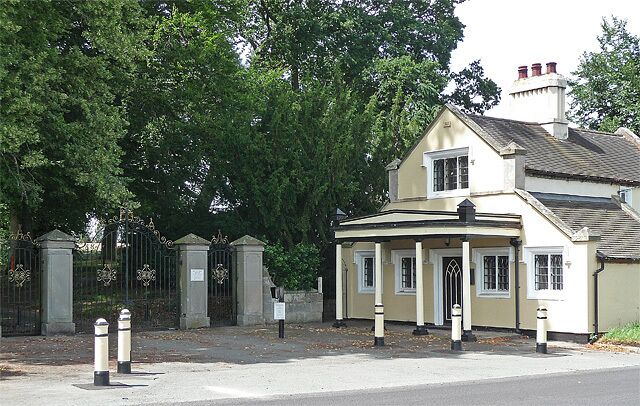 Photograph of Netley Lodge, near Dorrington, Shropshire, England