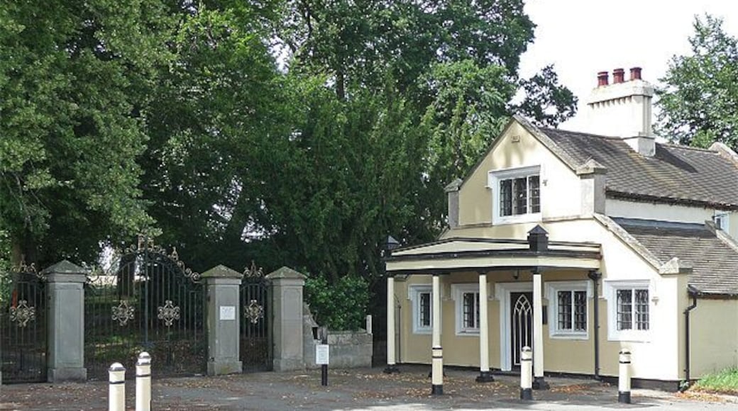 Photograph of Netley Lodge, near Dorrington, Shropshire, England