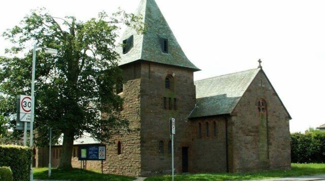 St. John's Episcopal Church, Eastriggs A church in the Arts and Crafts style, built in 1917 http://hsewsf.sedsh.gov.uk/hslive/hsstart?P_HBNUM=3787 . The township of Eastriggs was created during World War I to house thousands of workers at a vast new munitions site - H.M. Factory, Gretna HM_Factory,_Gretna .