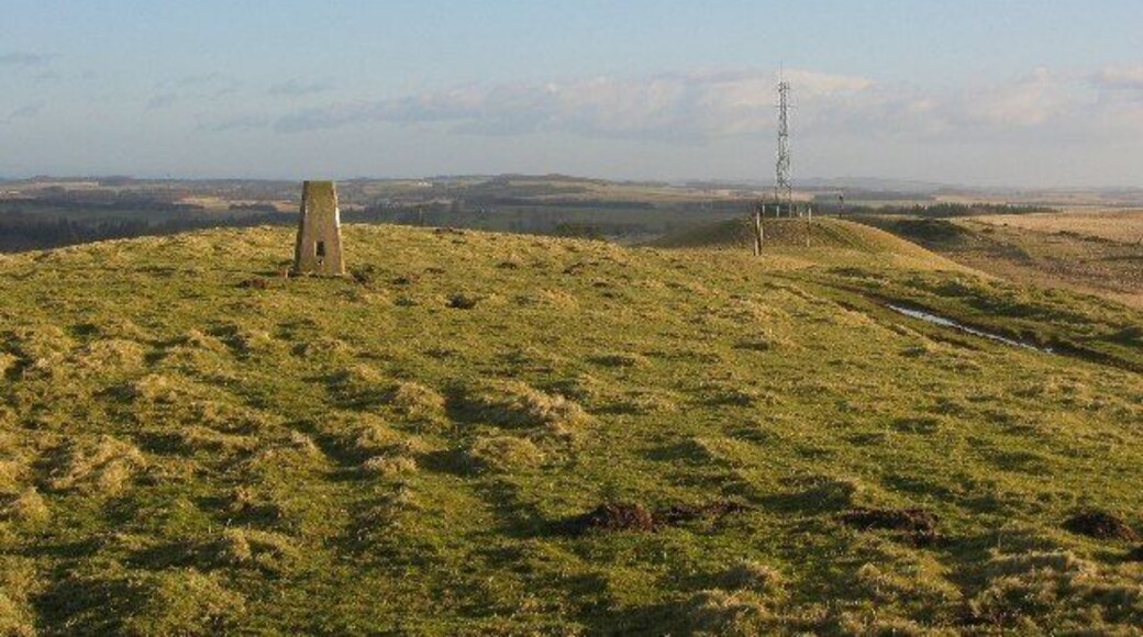Grange Hill summit. The summit of Grange Hill, Lamancha.