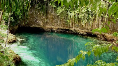 The Enchanted River in Hinatuan is believed to be enchanted. It is located in Mindanao, Philippines.