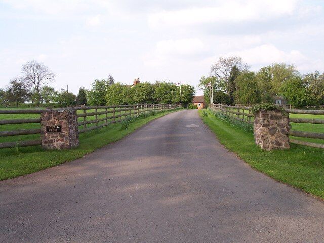 Rose Farm, Half Key, Malvern. May be have been converted from farm to a large house.