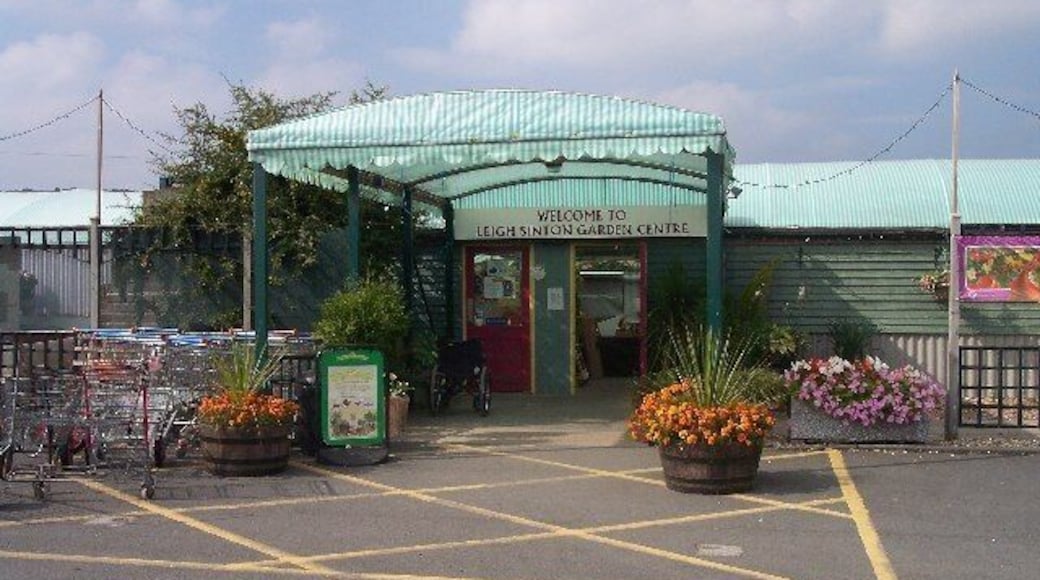 Leigh Sinton Garden Centre. Off the A4103 at Crowcroft