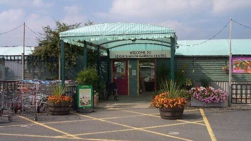 Leigh Sinton Garden Centre. Off the A4103 at Crowcroft