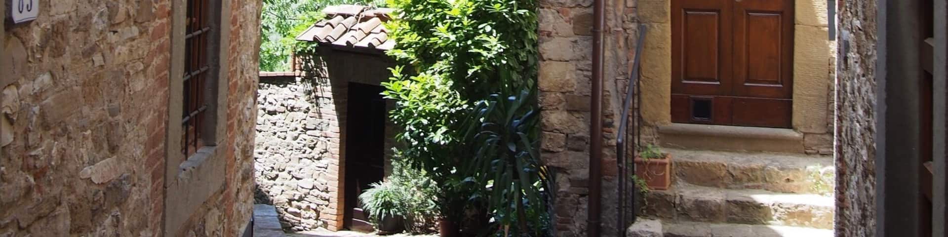 Charming hill town of Montefioralle