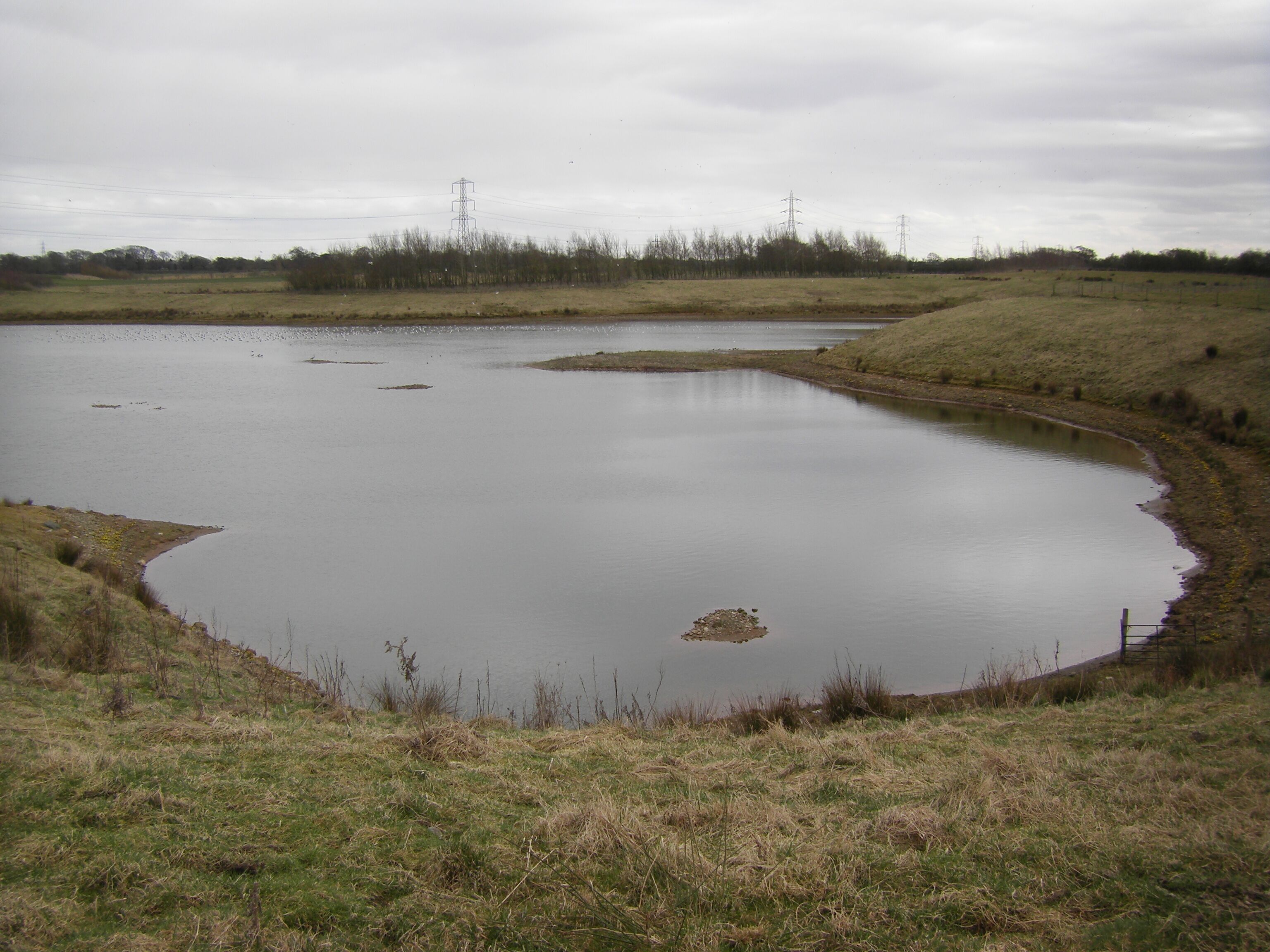 Gravel Pit near Lancaster Canal
