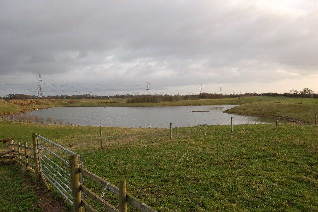 Myrescough sand pits. These pits are a popular habitat for wildfowl and migrating birds