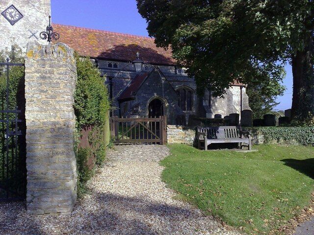 Church gate at Lillingstone Lovell The church gate at The Assumption of the Blessed Virgin Mary, Lillingstone Lovell.