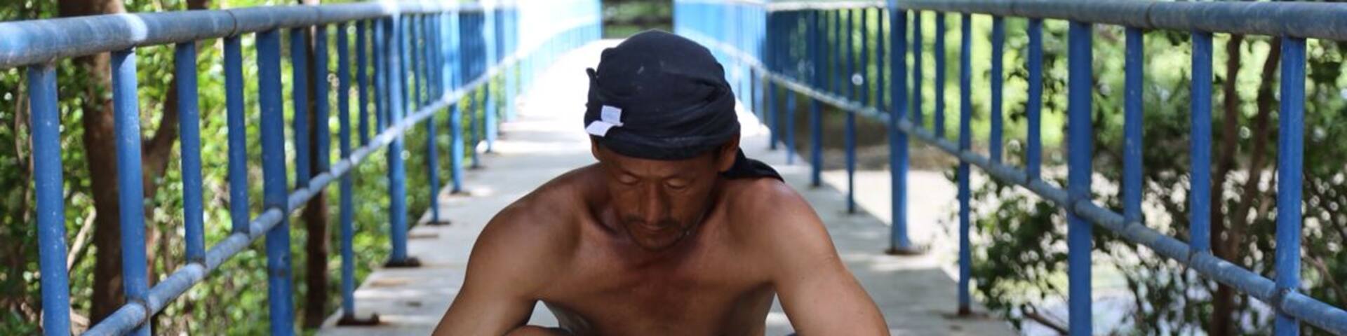 Fisherman harvest in Thailand