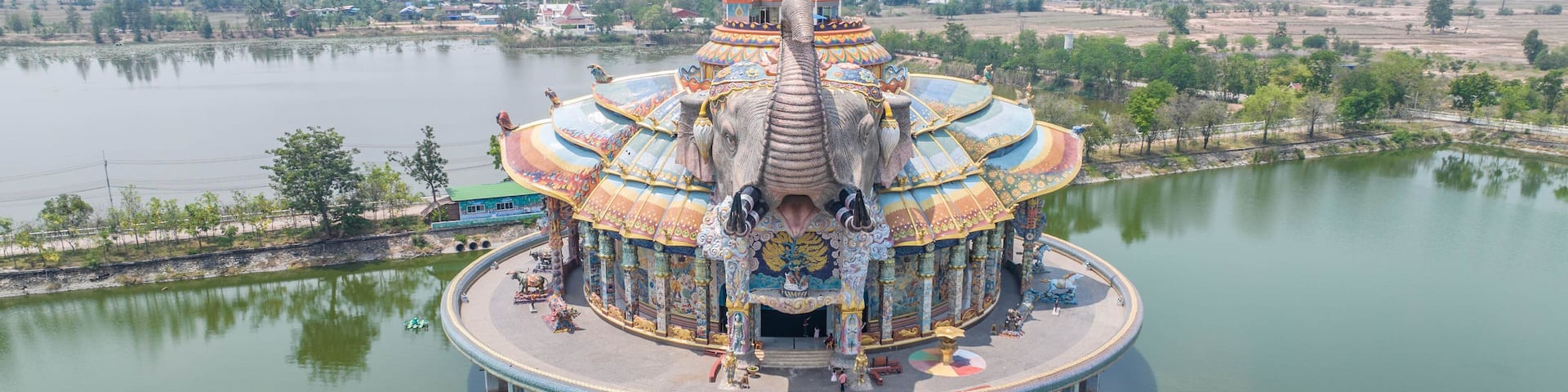 Ban Rai Temple, Dan Khun Thot District Nakhon Ratchasima Province, Thailand