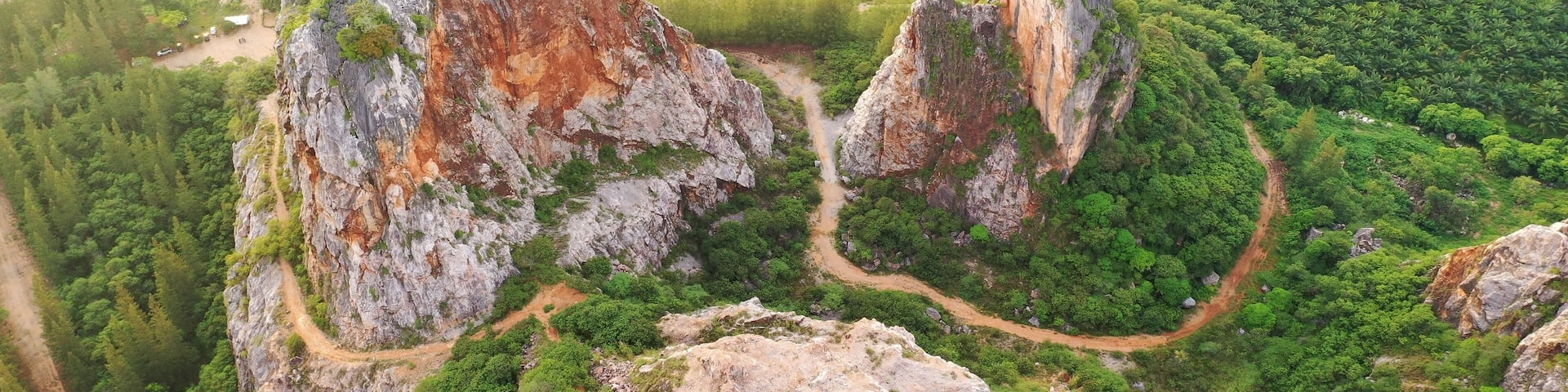 Aerial Khao Kuha,Rattaphum District, Songkhla,Thailand unseen songkhla