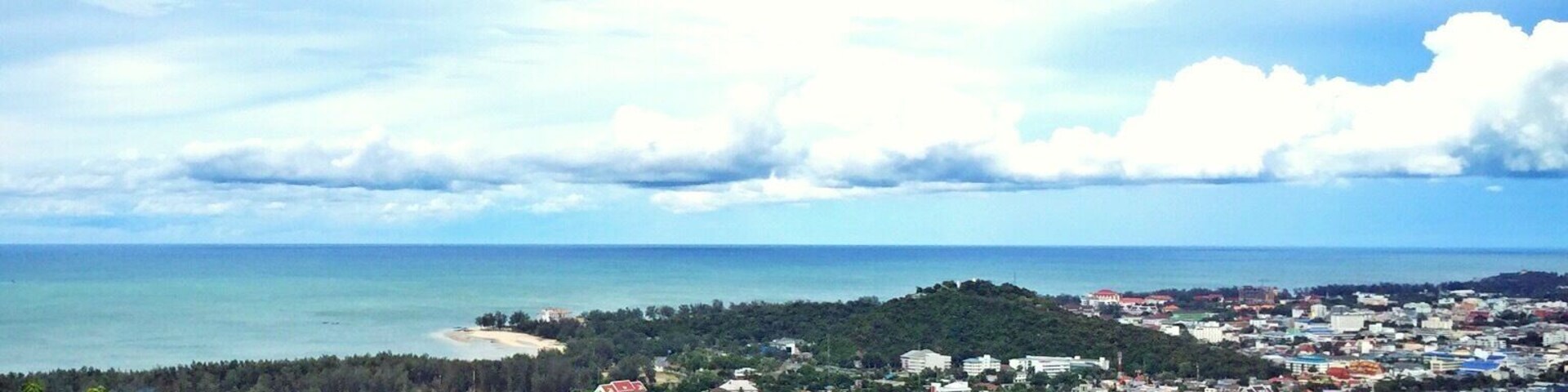 Top of the hill of Songkhla province.