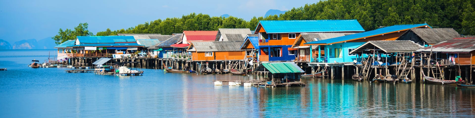 Landscape pictures The way of life of the villagers in rural villages Ban Bang Phat - Phangnga. summer, nature, background, travel, sea, countryside, Attractions, travel Thailand. camp, the beach