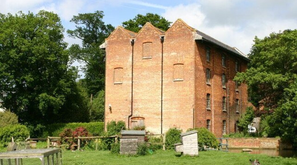 Letheringsett watermill. The only watermill still operating commercially by waterpower in Norfolk.