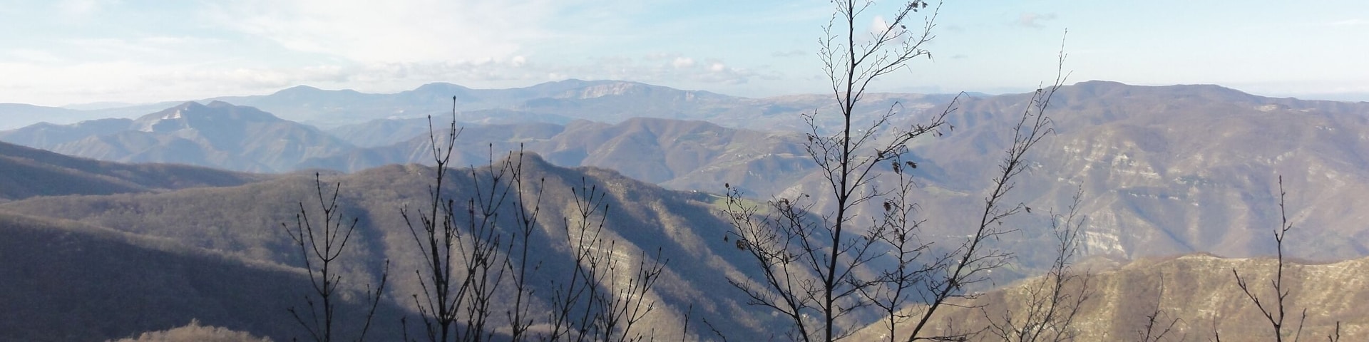 i crinali sotto la Faggiola