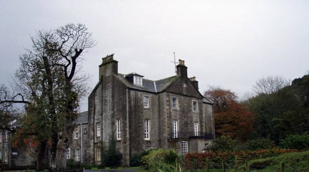 Dunragit House Dunragit means the fort of Rheged - one of the ancient kingdoms of Dark Age Britain, encompassing the lands bordering the Solway Firth.
