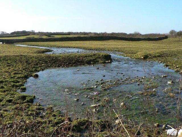 Run off from fields around Broughton and Monkton