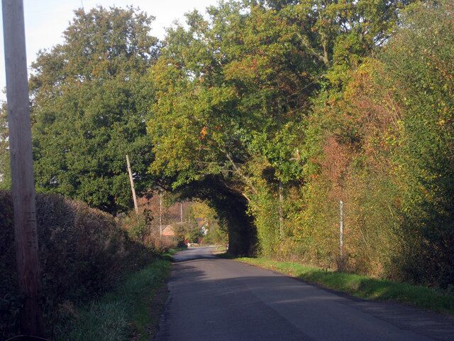 Church Lane Heading into Shadoxhurst.