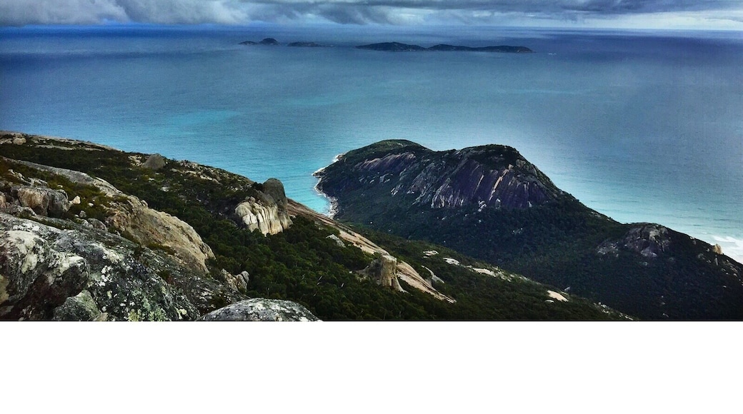Where the mountains meet the ocean #ocean #mountains