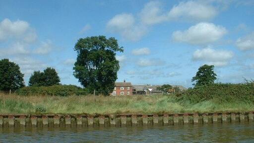 Dove House Farm. On the banks of the River Bure