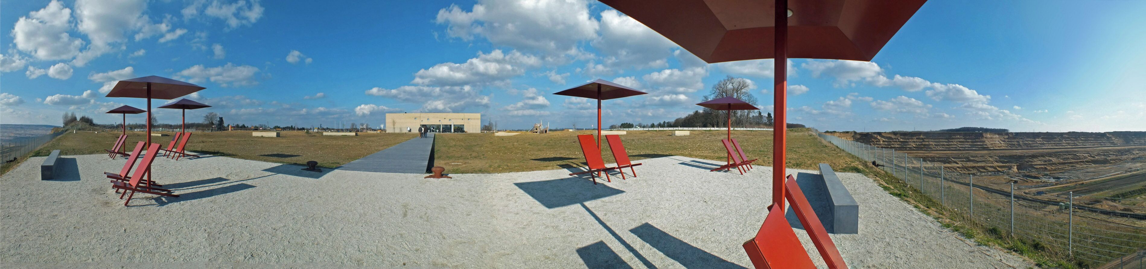 Logenplatz am Loch, Tagebau Hambach