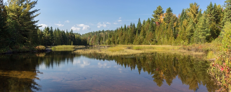 La Mauricie National Park in Canada