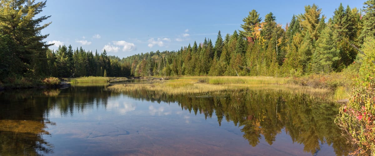 La Mauricie National Park in Canada