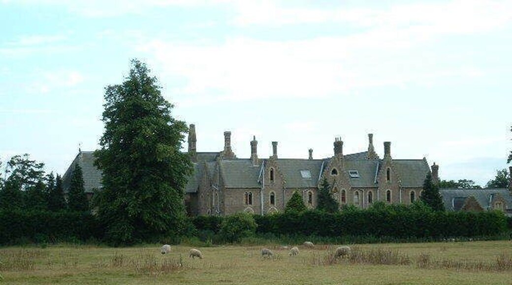 Convent Buildings. Looking W from the B2145