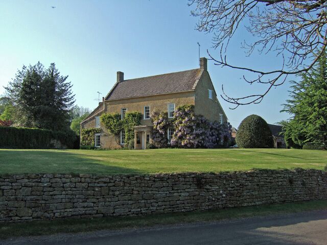 The Old Rectory - Compton Pauncefoot. Next to the village church is the former Georgian rectory, dating from the mid C18, and Grade II listed.
