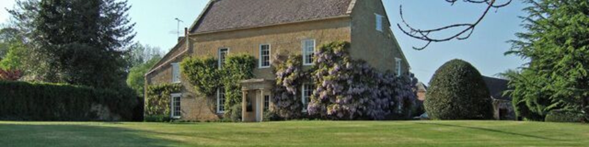 The Old Rectory - Compton Pauncefoot. Next to the village church is the former Georgian rectory, dating from the mid C18, and Grade II listed.