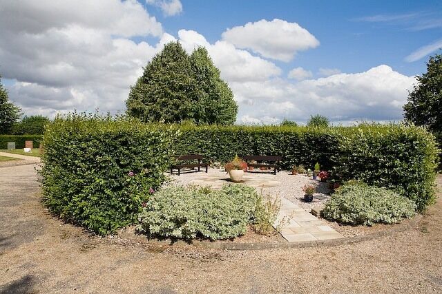 Lovedean Lane Burial Ground, Kingsworthy Owned by Kingsworthy Parish Council. This is the small circular area at its centre.