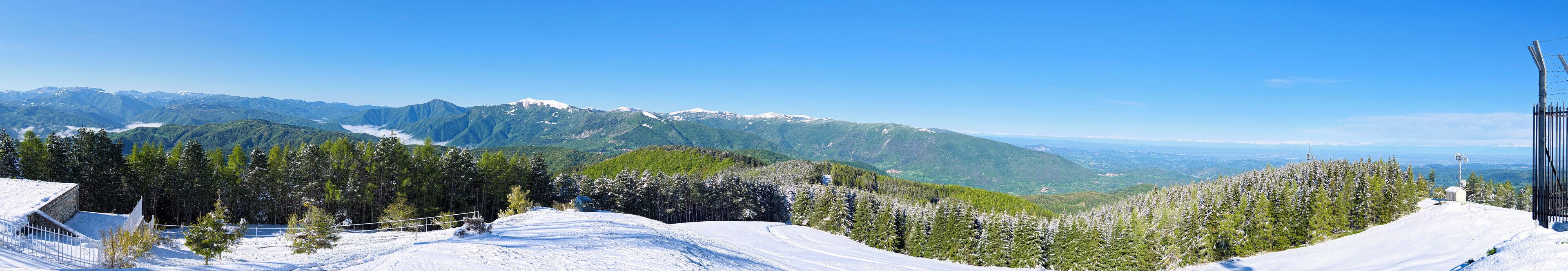 Panorama da sud-est a nord-ovest