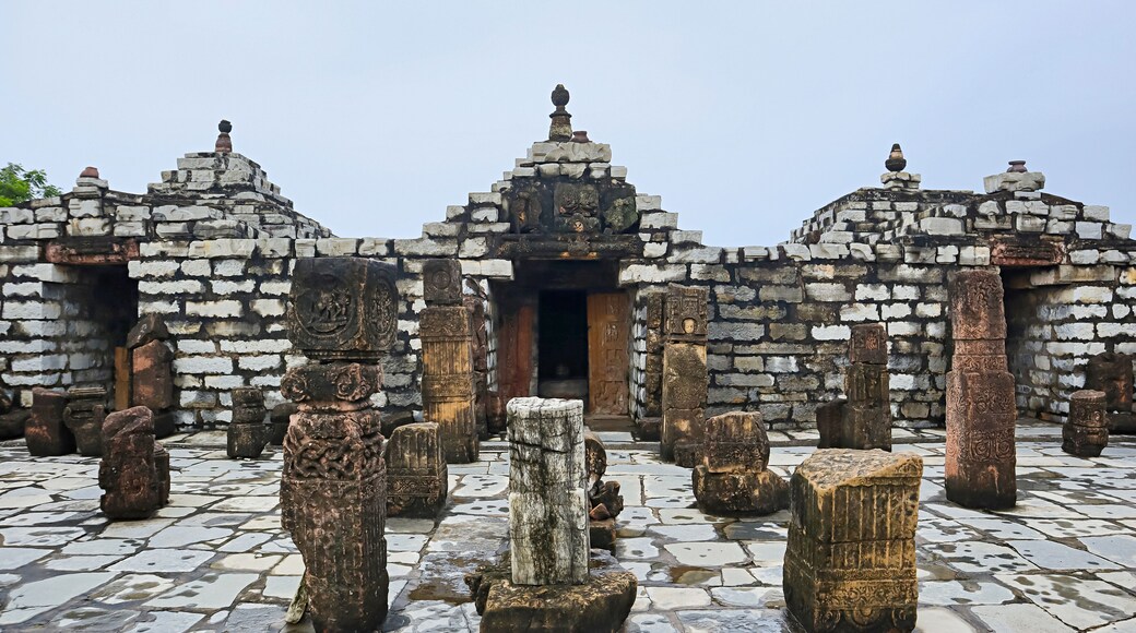 Unique Surang Tila Temple, built With Dress Stone Blocks during the Period of Mahashiv Gupta Balarjuna, Sirpur, Mahasamund, Chhattisgarh, India...