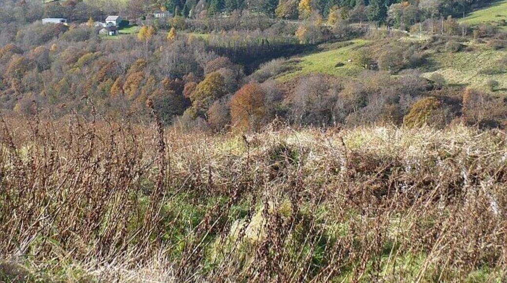 Brithdir Cemetery Situated on a hillside on the western side of the Rhymney Valley.