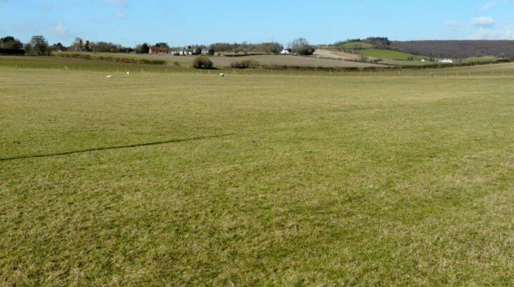 North Downs countryside View taken from White Hill (road) near Boughton Corner.