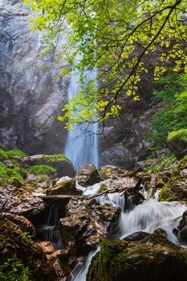 Beautiful waterfall in the south of Carinthia!