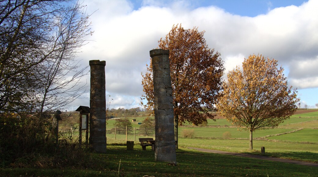 Gallow near Hopfmannsfeld, Lautertal, Hesse, Germany