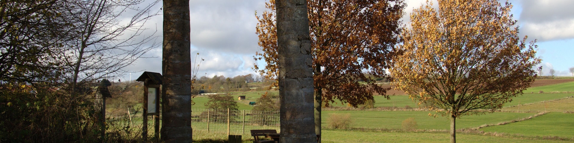 Gallow near Hopfmannsfeld, Lautertal, Hesse, Germany