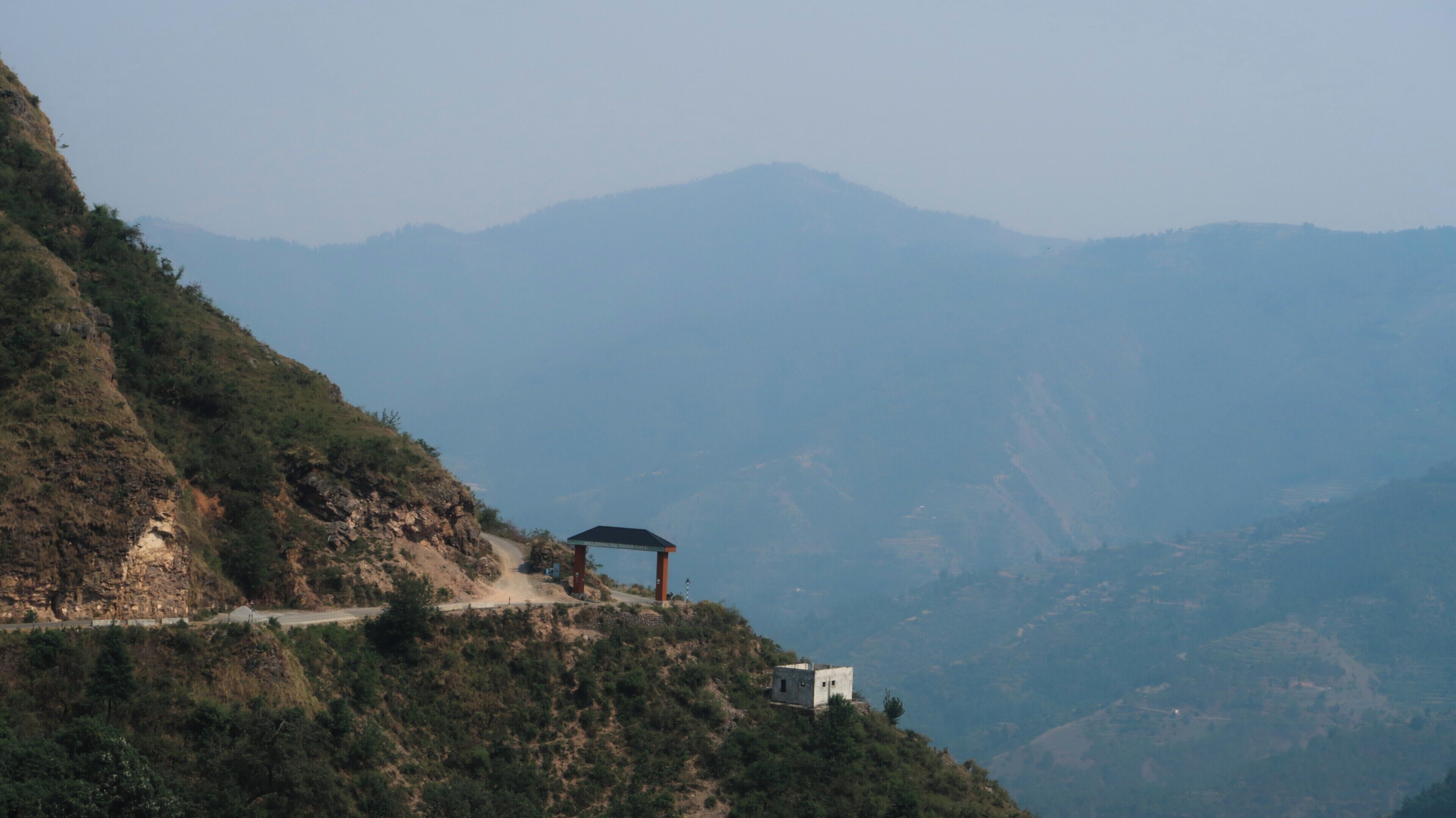 Entrance to the Tiger Falls....