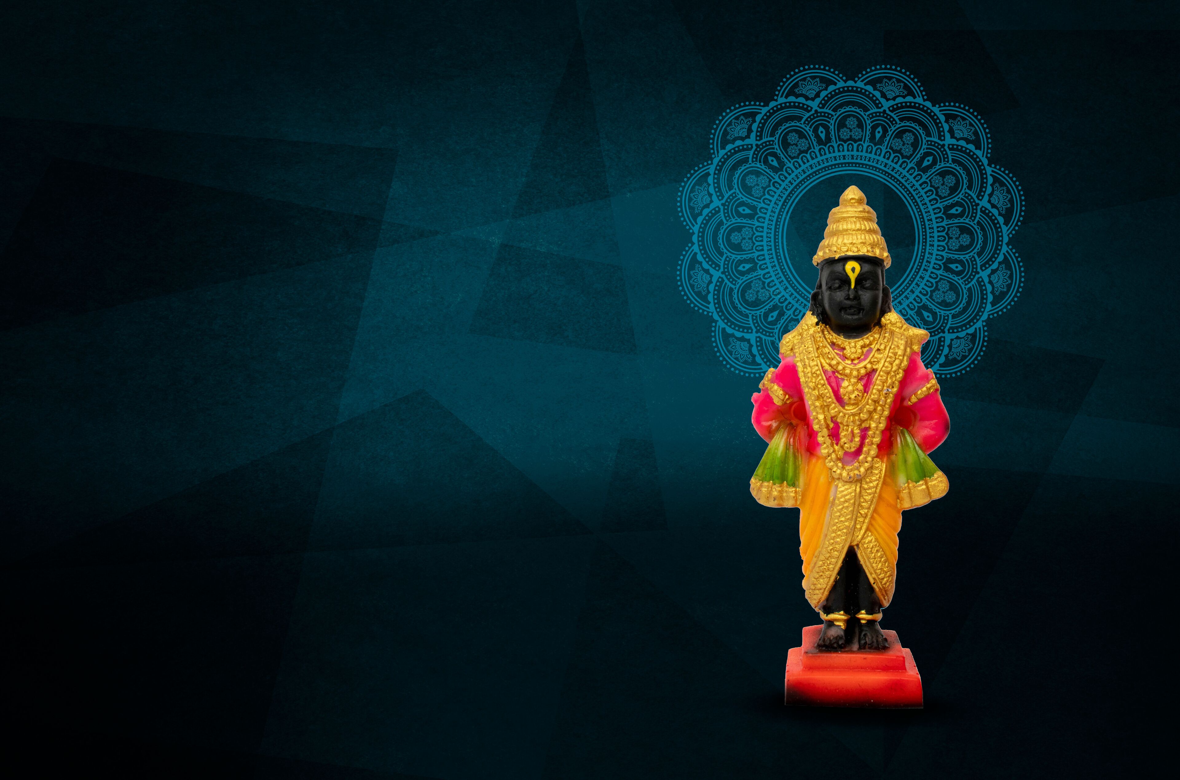 Lord Vitthal Ashadi Ekadashi festival of Lord Vitthal from Pandharpur Maharashtra India, Happy Ashadi Ekadashi