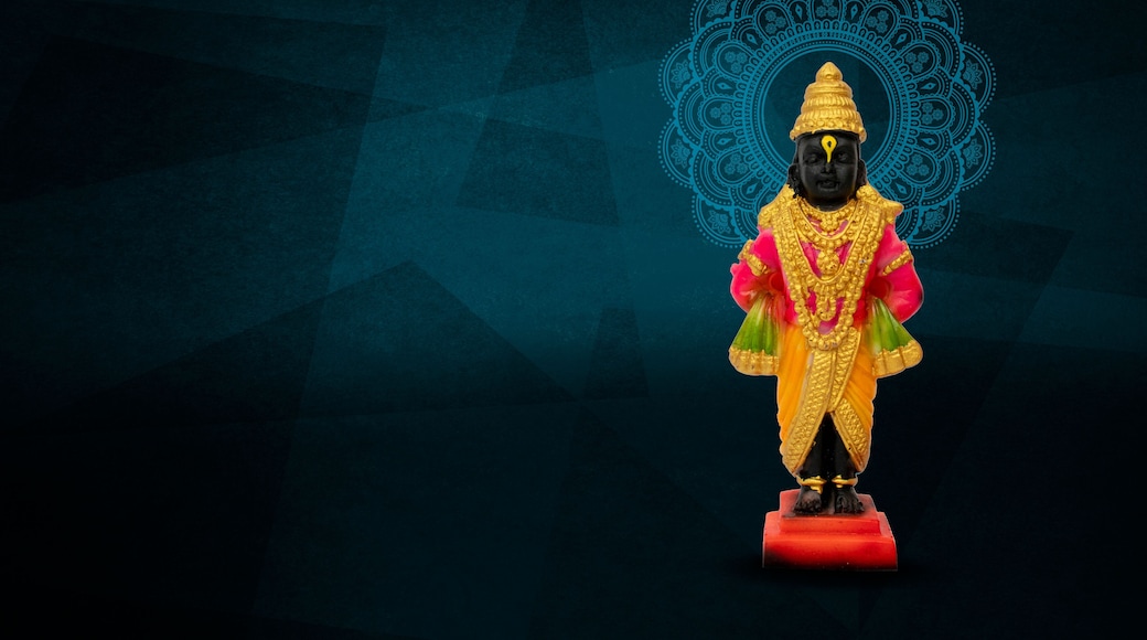 Lord Vitthal Ashadi Ekadashi festival of Lord Vitthal from Pandharpur Maharashtra India, Happy Ashadi Ekadashi