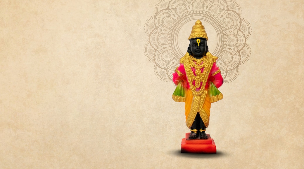 Lord Vitthal Ashadi Ekadashi festival of Lord Vitthal from Pandharpur Maharashtra India, Happy Ashadi Ekadashi