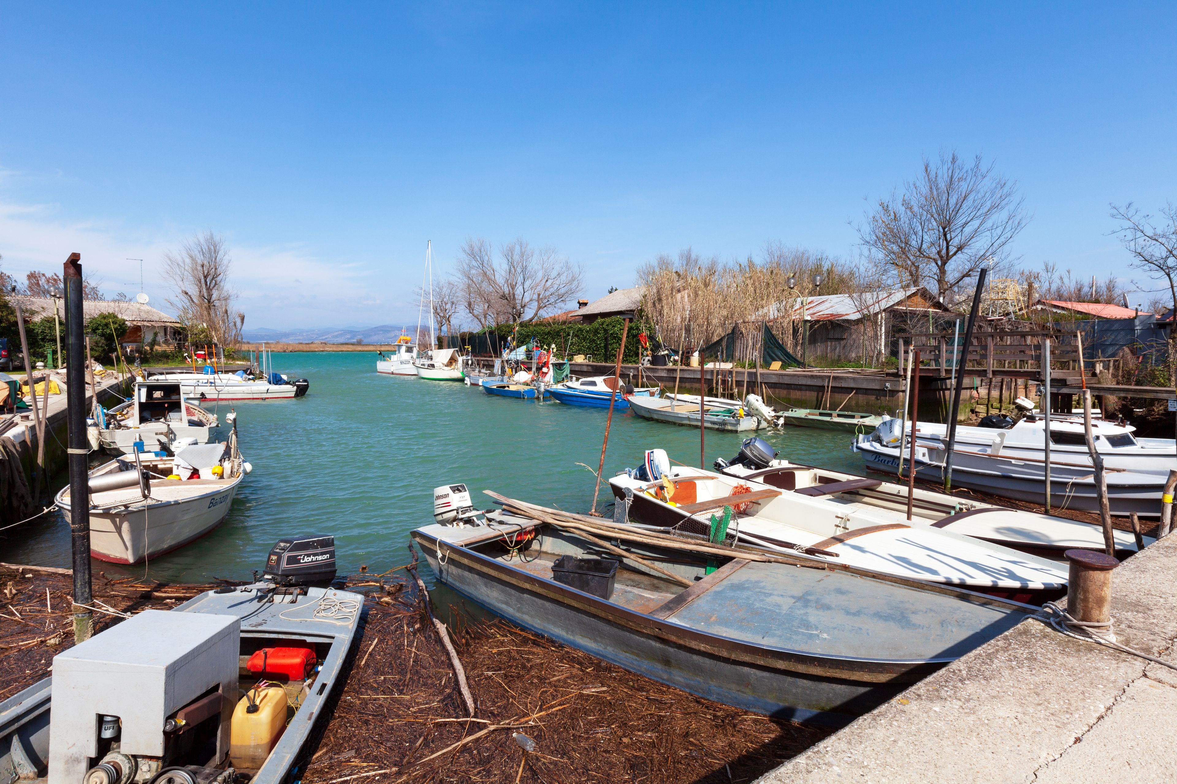 Village of Punta Sdobba Staranzano Monfalcone Delta Isonzo River