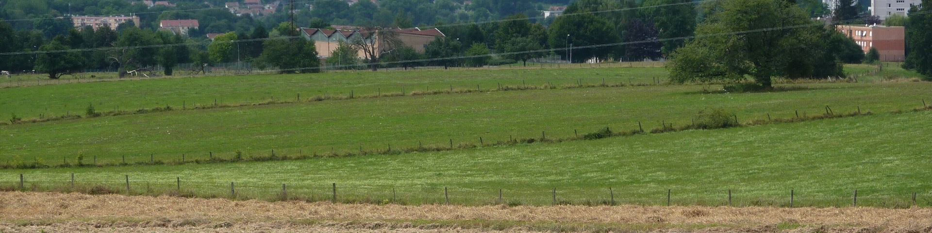 Vue sur Audincourt et Valentigney