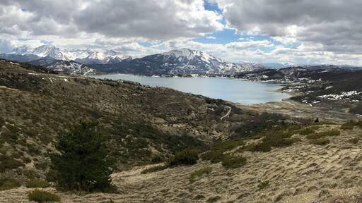 Gran Sasso National Park from Poggio Cancelli.