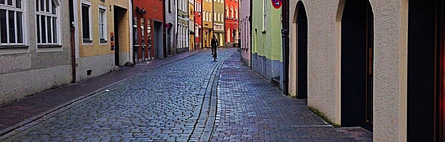 Bavarian town roads