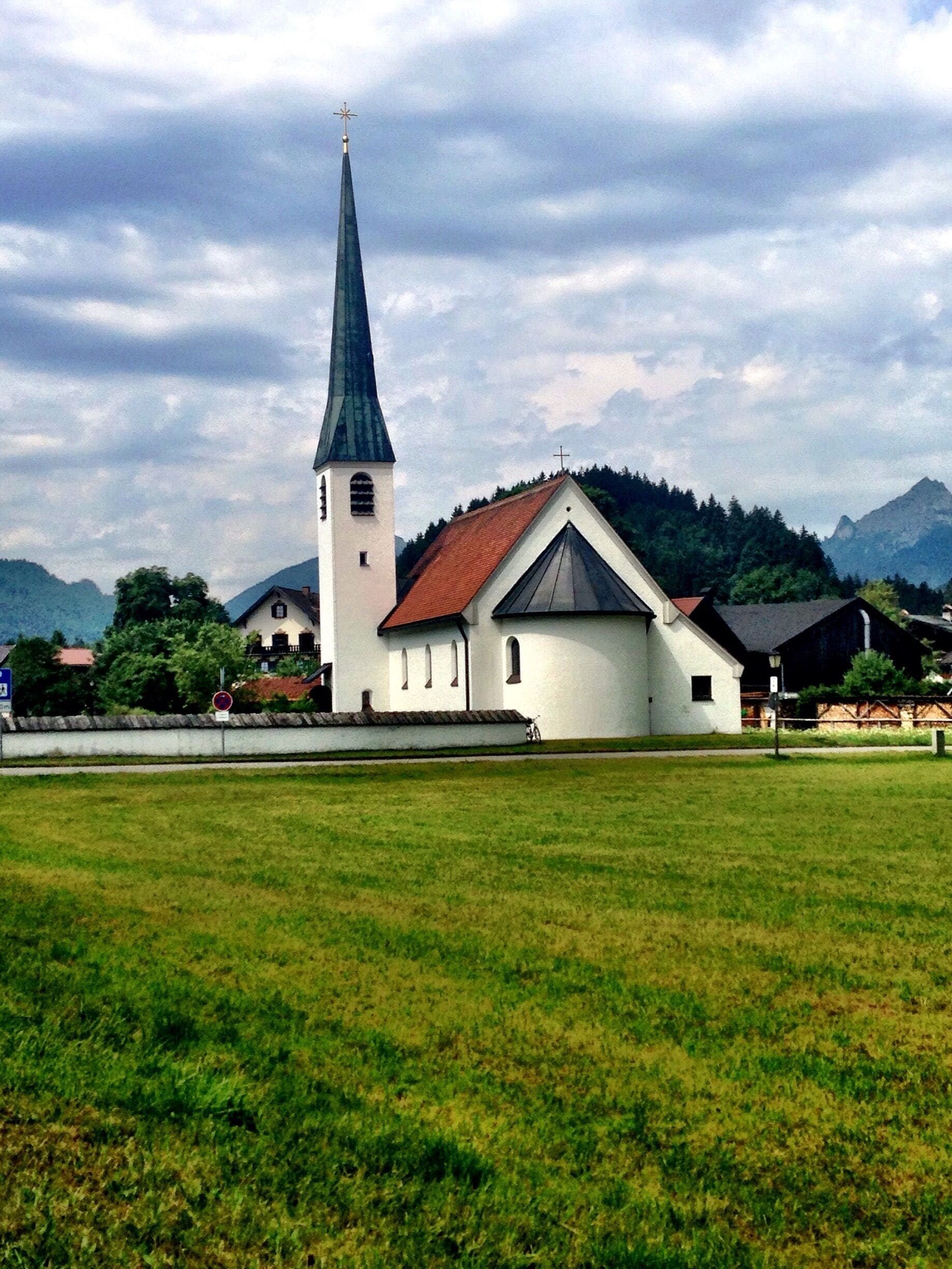 Cool little church, we were lost so I've no idea where this is other than in the Alps region of Bavaria, Germany 