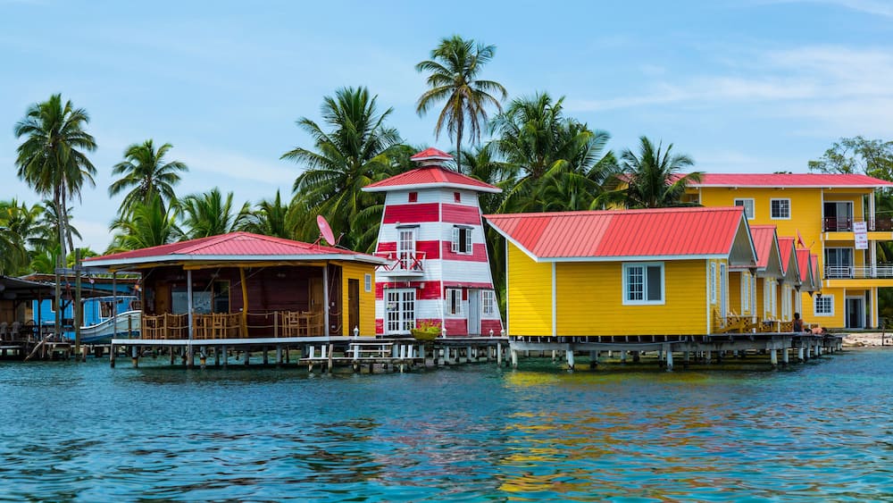 Bocas del Toro Town, Colon Island, Bocas del Toro Archipelago, Bocas del Toro Province, Panama, Central America, America
