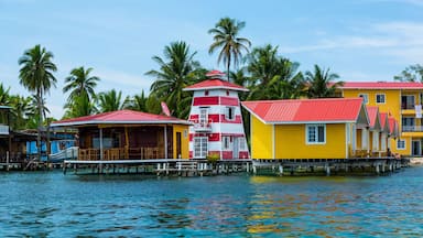 Bocas del Toro Town, Colon Island, Bocas del Toro Archipelago, Bocas del Toro Province, Panama, Central America, America