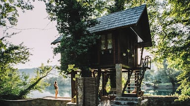 Discovering new places is sometimes you win and sometimes you learn. But this place & treehouse was a winner... One of the most special places we ever slept.... so peaceful, clean and beautiful. The tree itself going through the floor, next to the bed and back out through the roof 🌳 Loved it and the real magic began when the evening starts setting in... the clear green river transformed into a kind of milky foggy road with waves of mist. More of that later 😉
#treehouse #nature #bosnia #romance #river #una #cabin #house #localsecrets
Make sure you follow me on:
https://www.facebook.com/ShotByCanipel/
https://www.instagram.com/canipel/